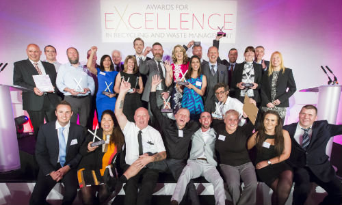 Winners of the 2016 Awards for Excellence in Recycling & Waste Management