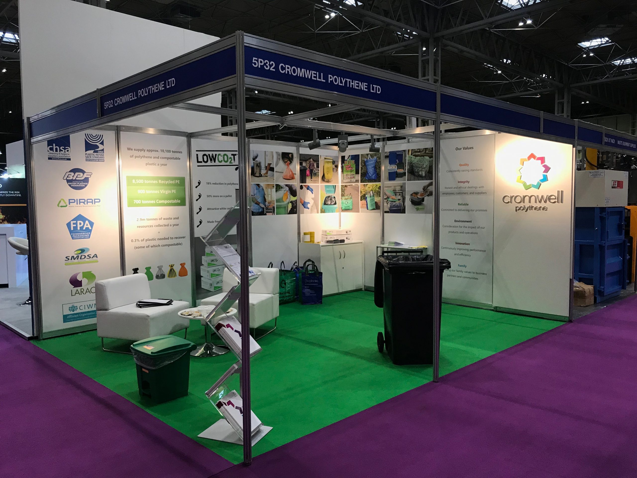 Resource efficiency of plastic championed by Cromwell Polythene at RWM ...