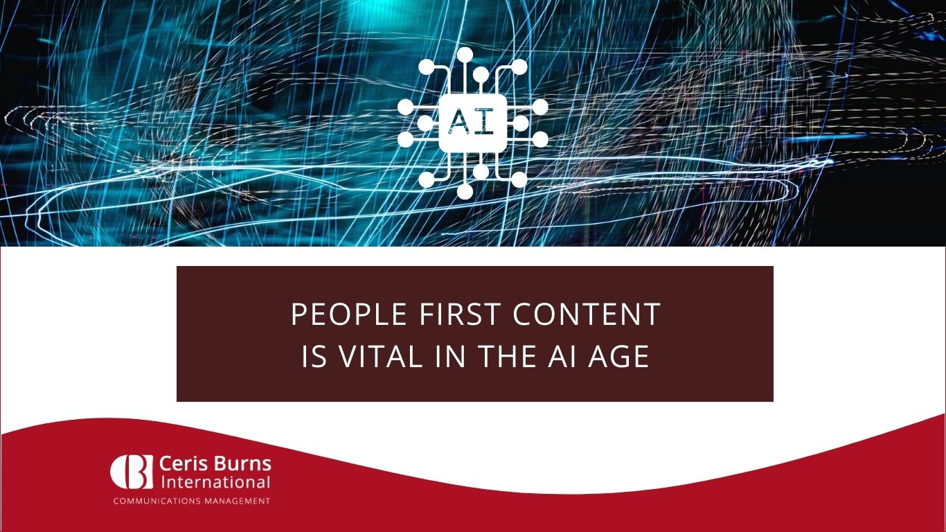 A considered approach, which puts people first, is vital in the AI Age ...